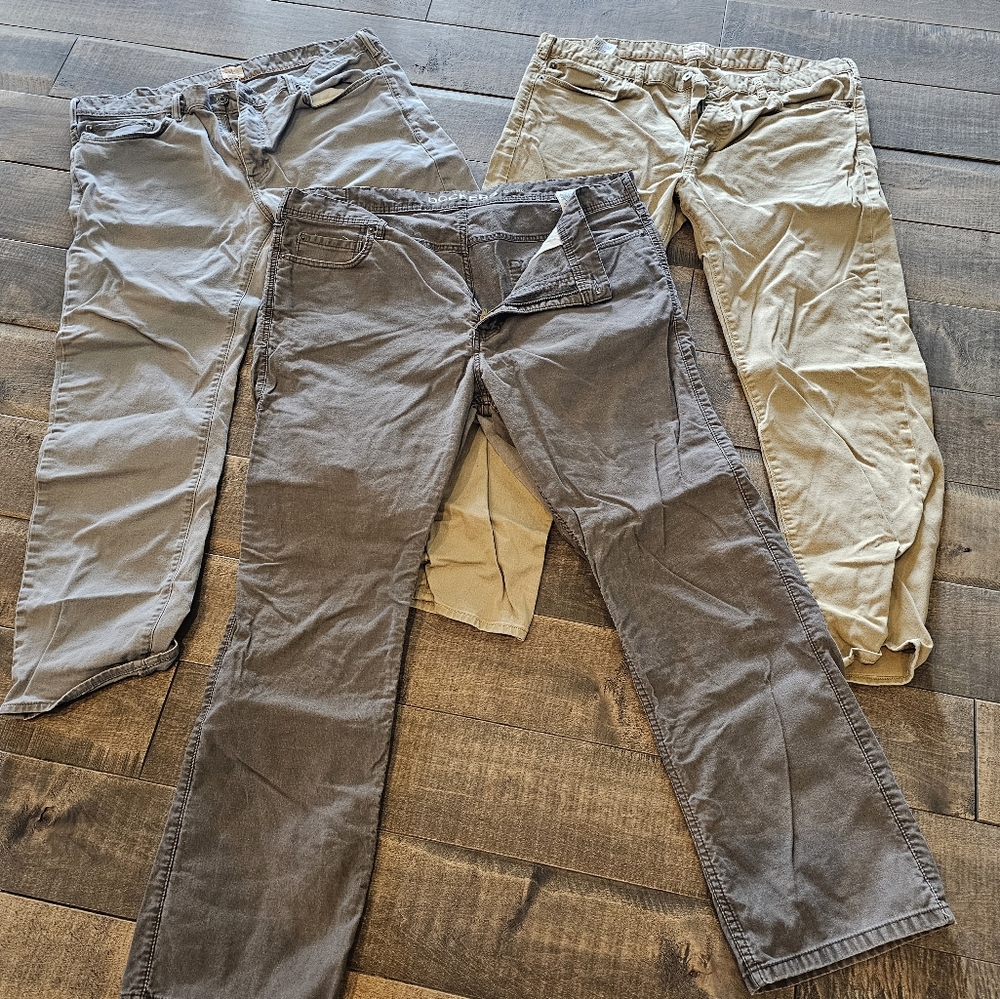 Mens Docker  3 pair kaka pants